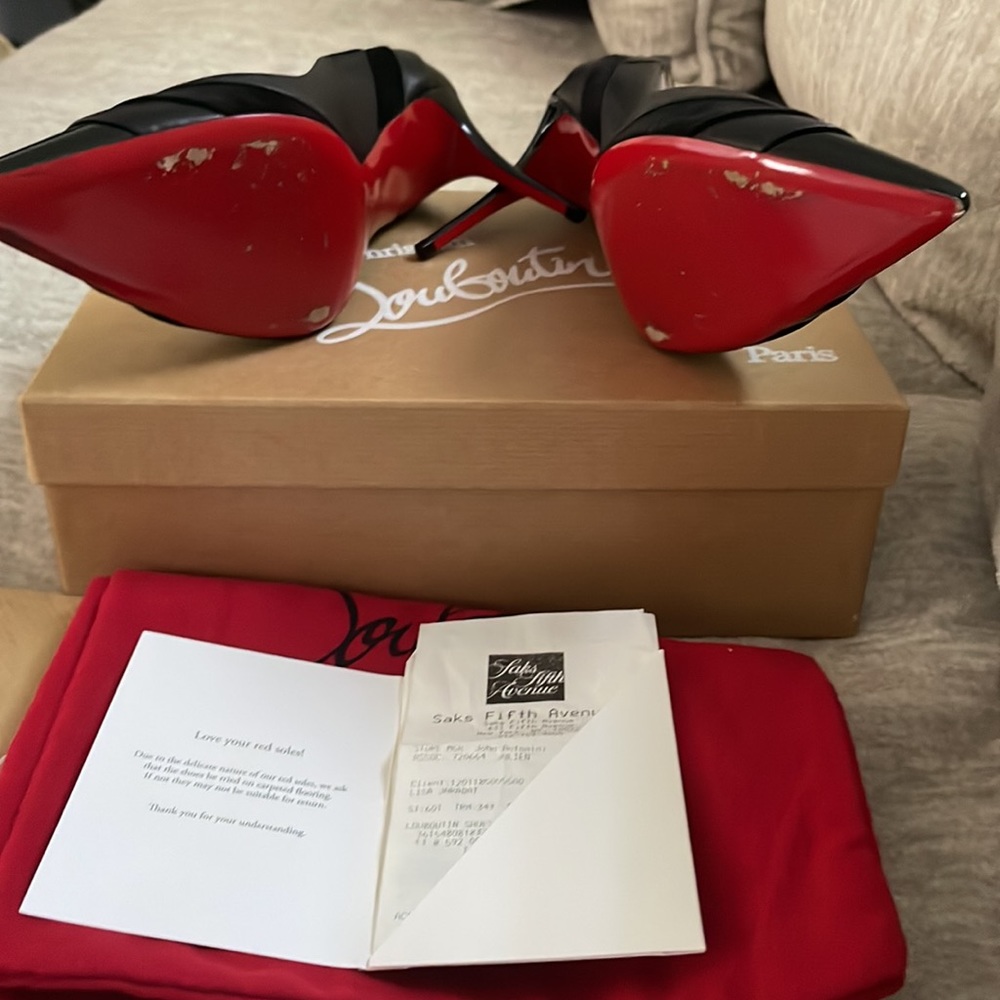 Size 40 Louboutin Shoes. - Picture 6 of 7